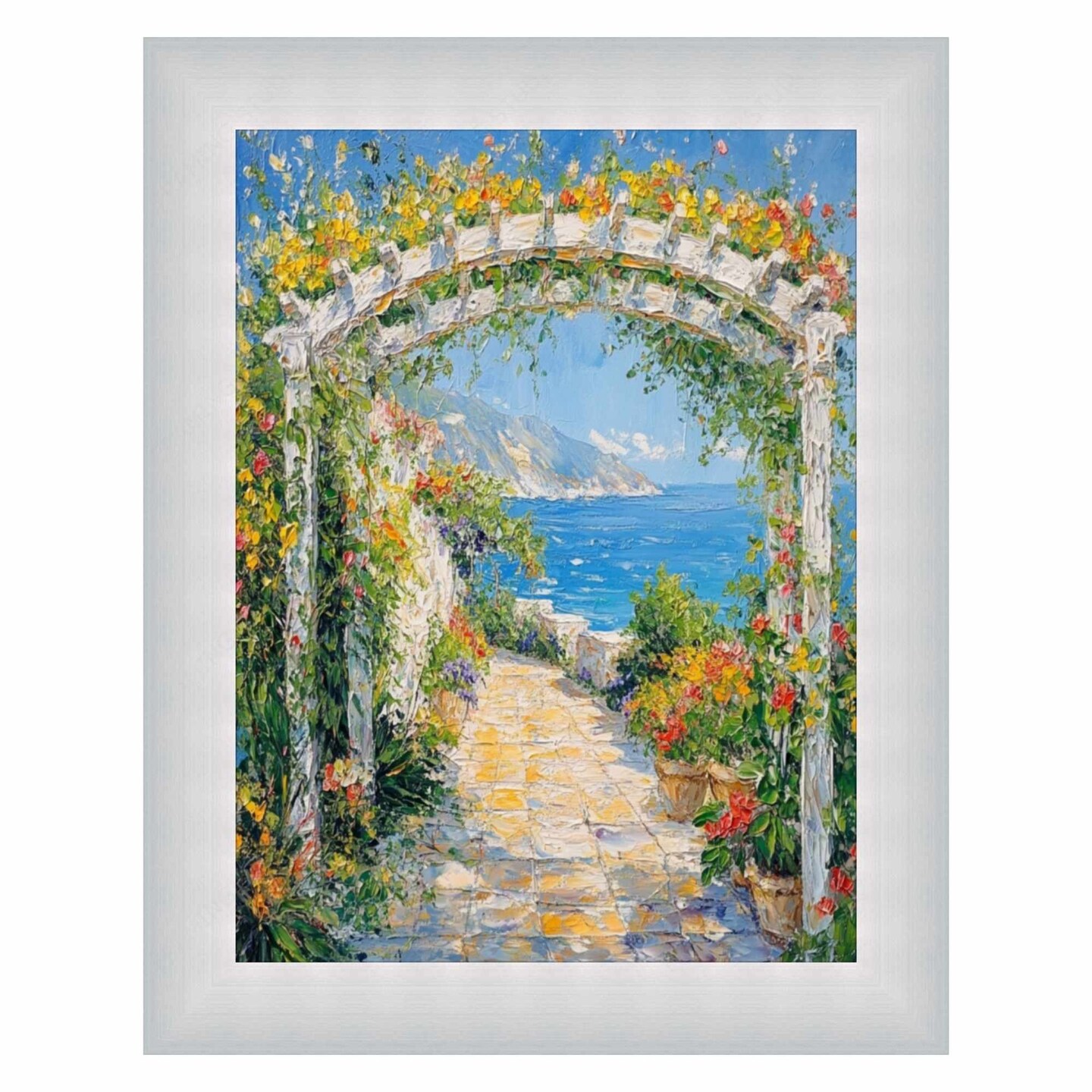 Modern Stainless Steel Flat Picture Frame 27x40 frame