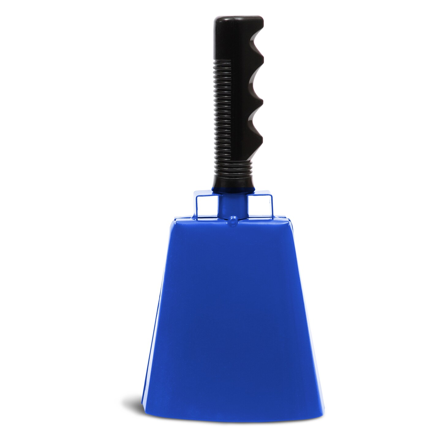 BLUE PANDA 11-Inch Royal Blue Cowbell with Handle, Loud Cowbells for Sporting Events, Weddings, Farm, and Celebrations, Cheering Hand Bell for Stadiums, Football Noise Makers