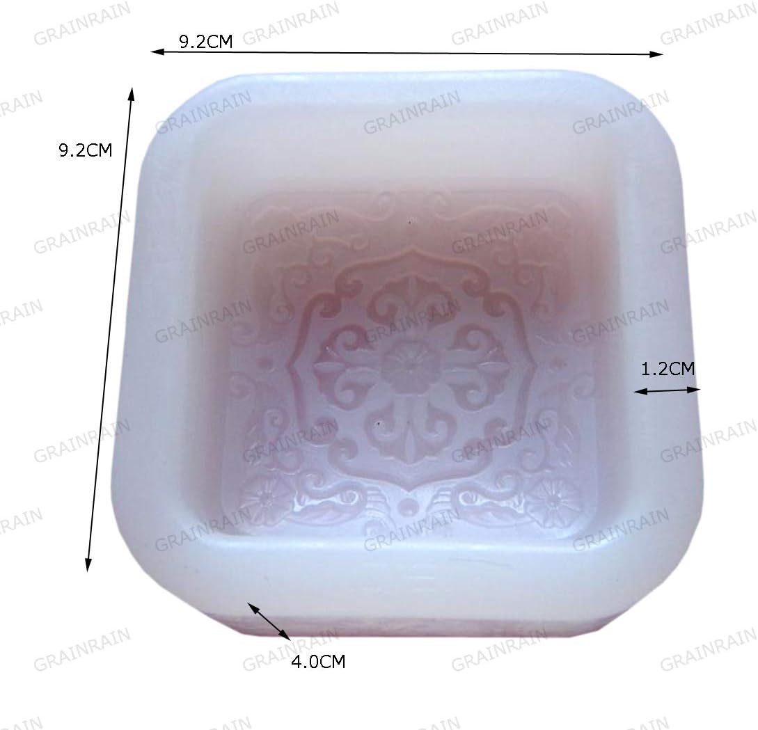 Flower Silicone Soap Molds Soap Molds for Soap Making Silicon Molds for Soaps DIY Craft Handmade Soap Candle Plaster Resin Mould (14182)