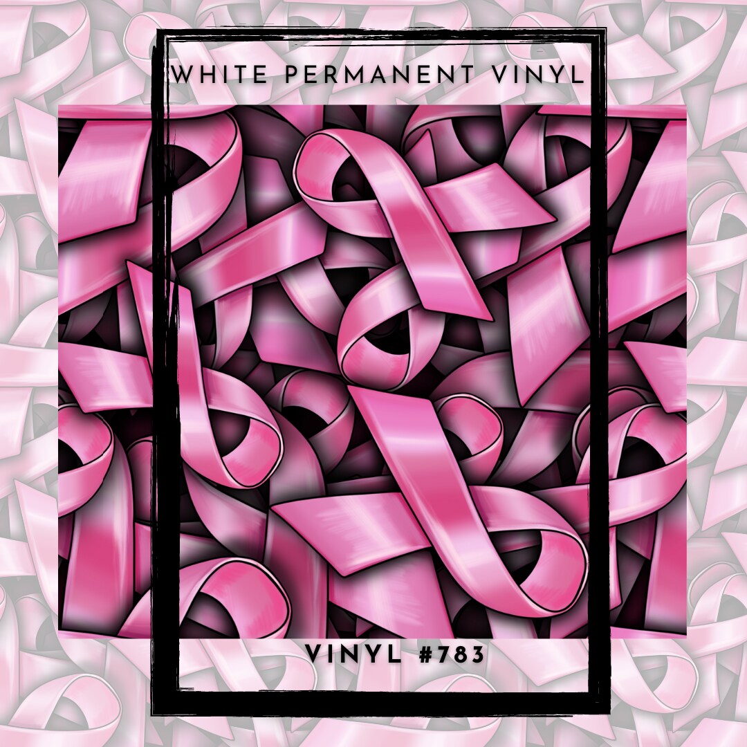 #783- Breast Cancer 12x12 Pattern Vinyl