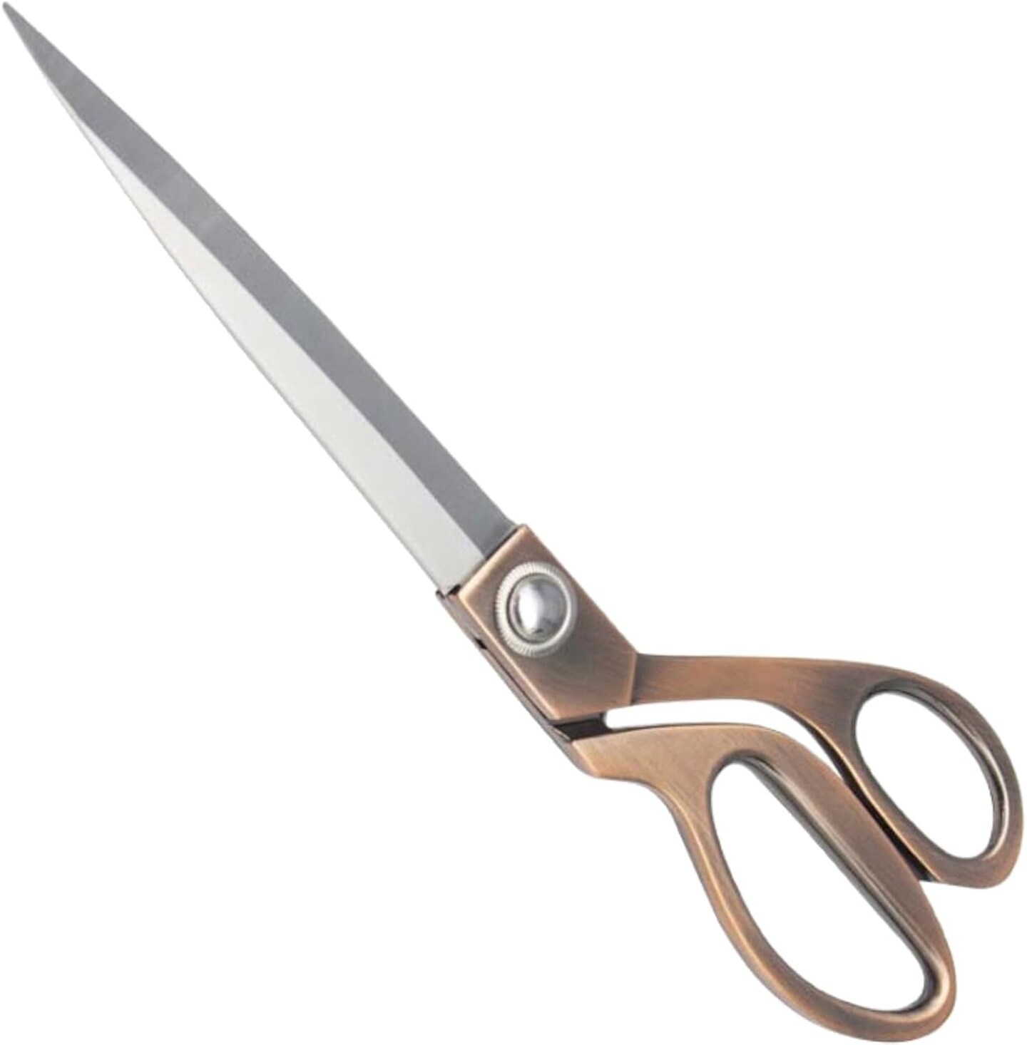 10.5&#x27;&#x27; Copper Fabric Scissors Stainless Steel sharp Tailor Scissors clothing scissors Professional Heavy Duty Dressmaking Shears Sewing Tailor