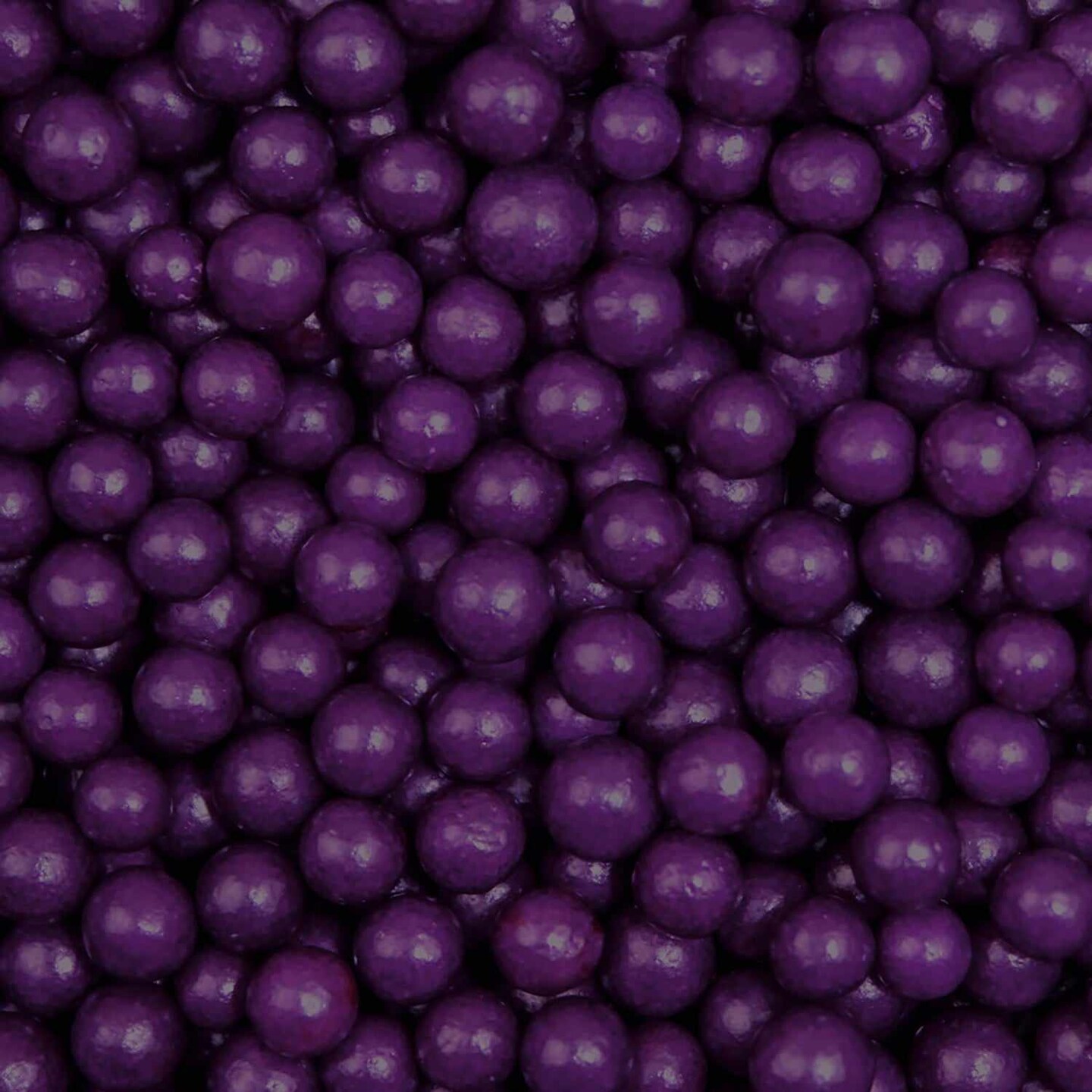 Krazy Sprinkles - Deep Purple 4mm Beads (1/2 Cup, 1x Jar) for Cakes, Ice Cream & Cookies