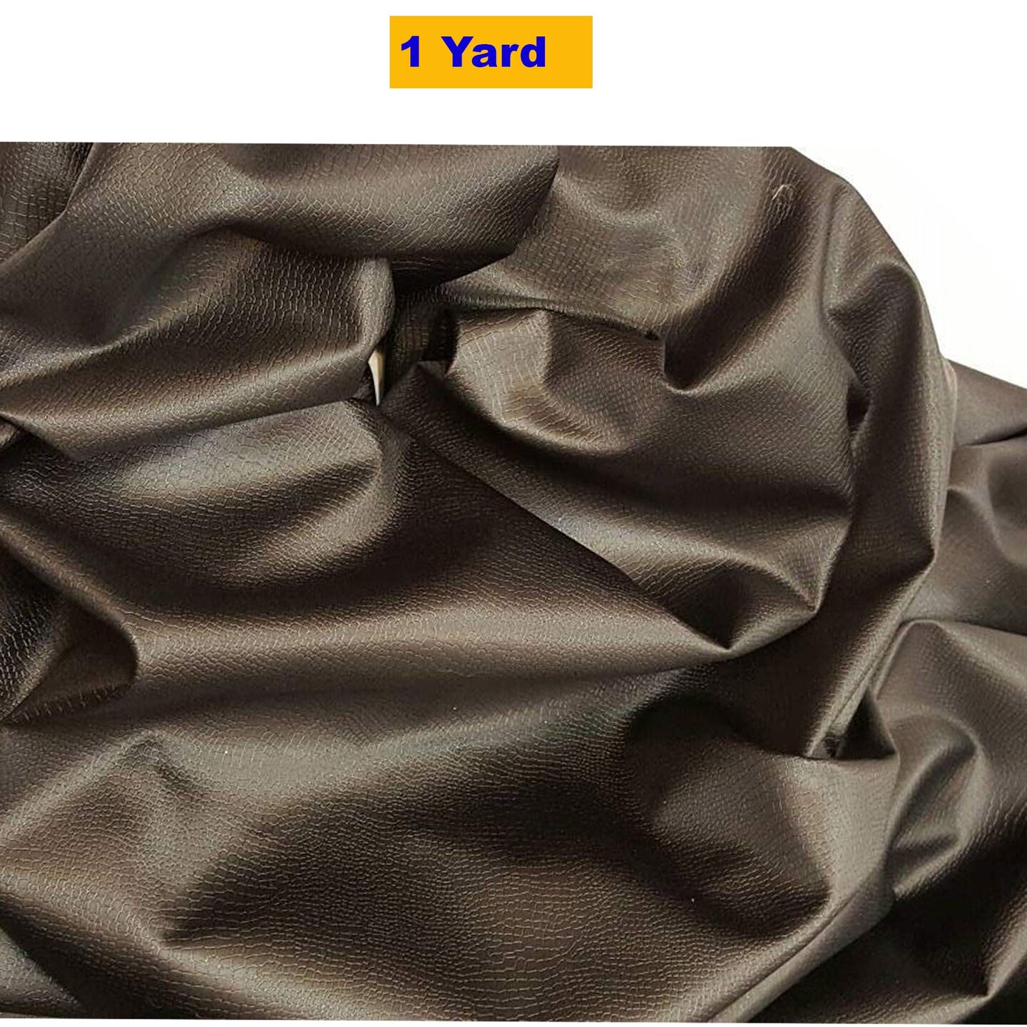 Black Stretch Vinyl Fabric Versatile & Stylish Material