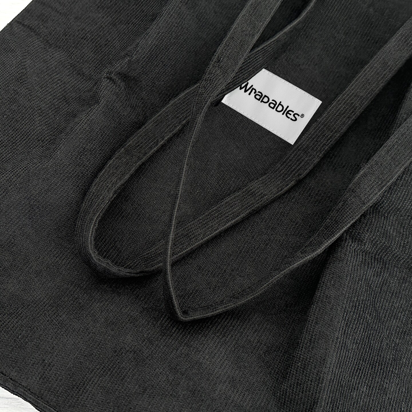 Wrapables Corduroy Tote Bag, Casual Everyday Shoulder Handbag