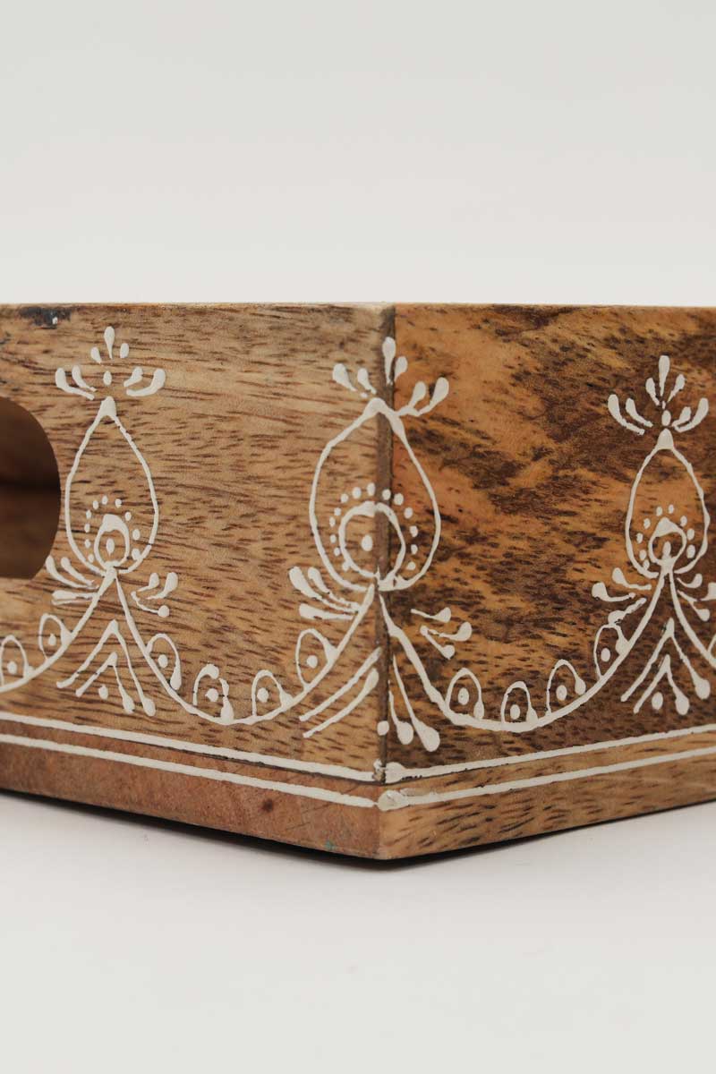 Wooden Tray (Nested) - Set of 3 Pcs - Natural