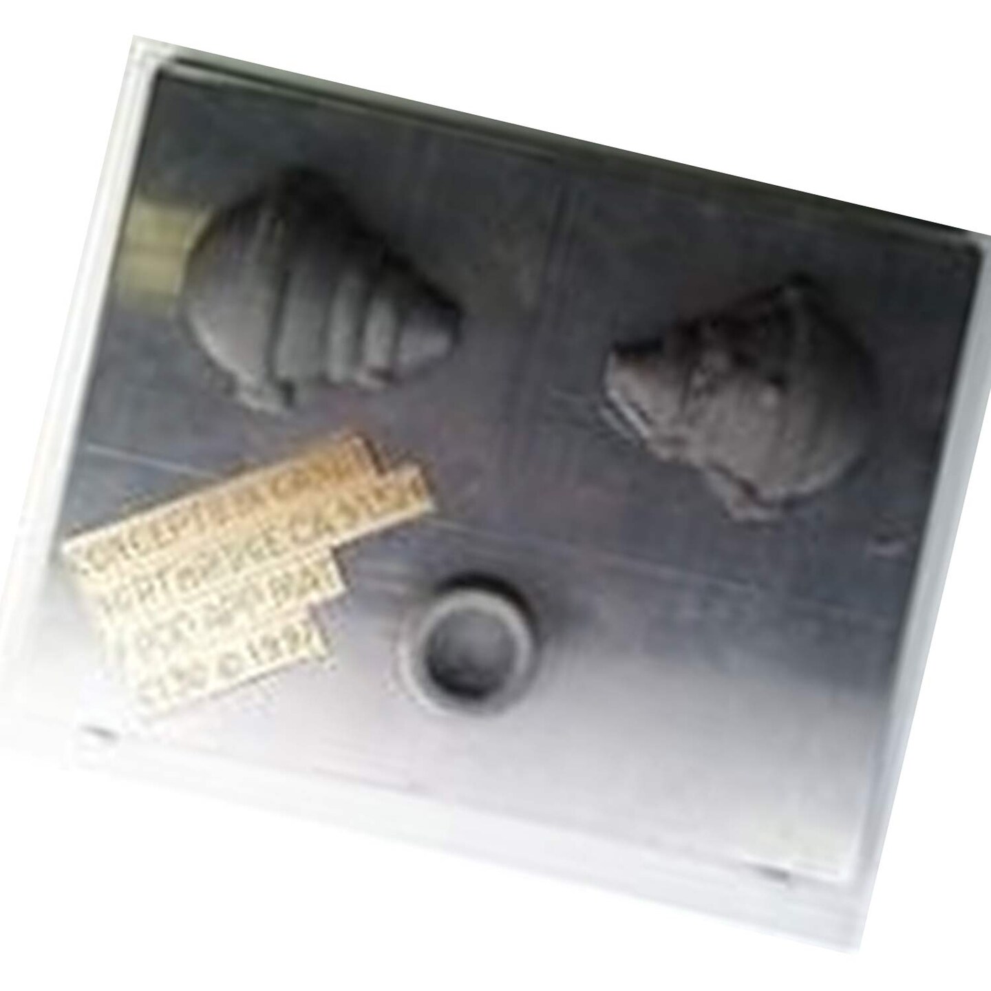 3D Roly-Poly Santa Claus Chocolate Mold