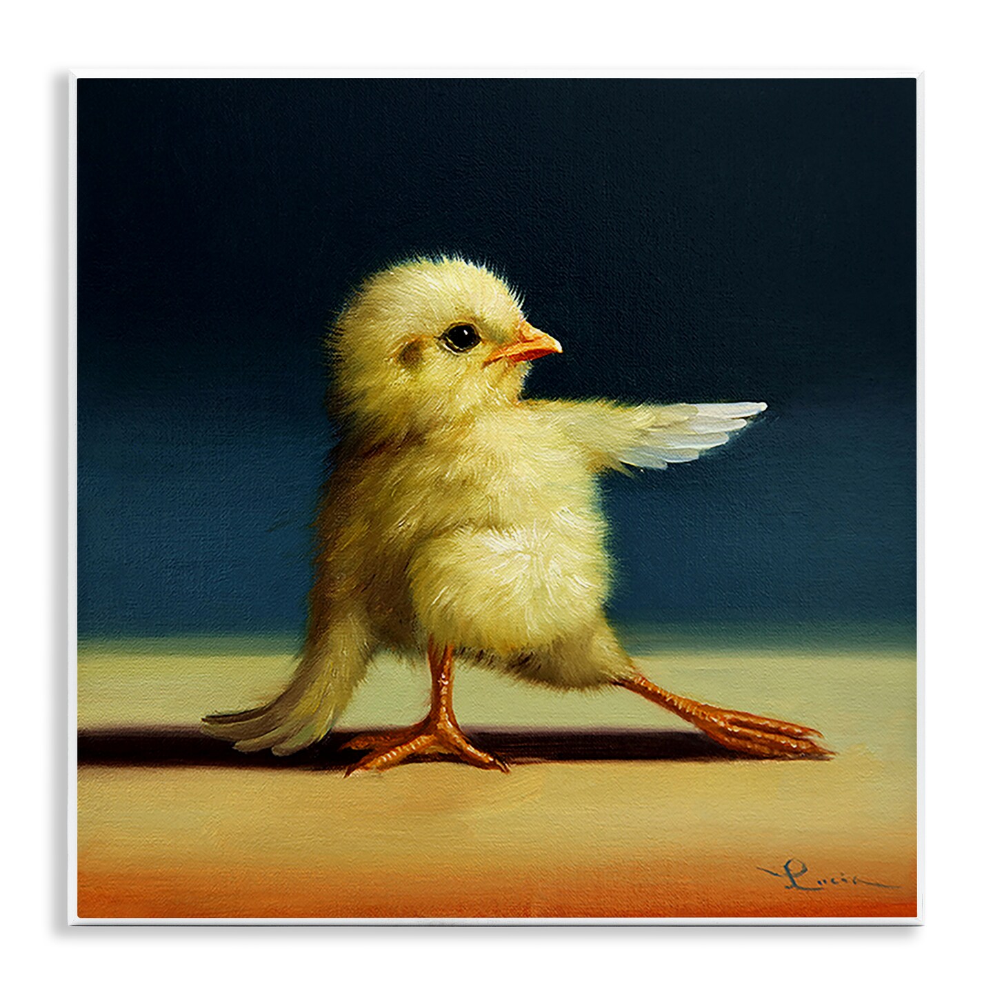 Stupell Industries Yoga Chicks Funny Animal Painting Twisted Warrior Wall Plaque Design By Lucia Heffernan