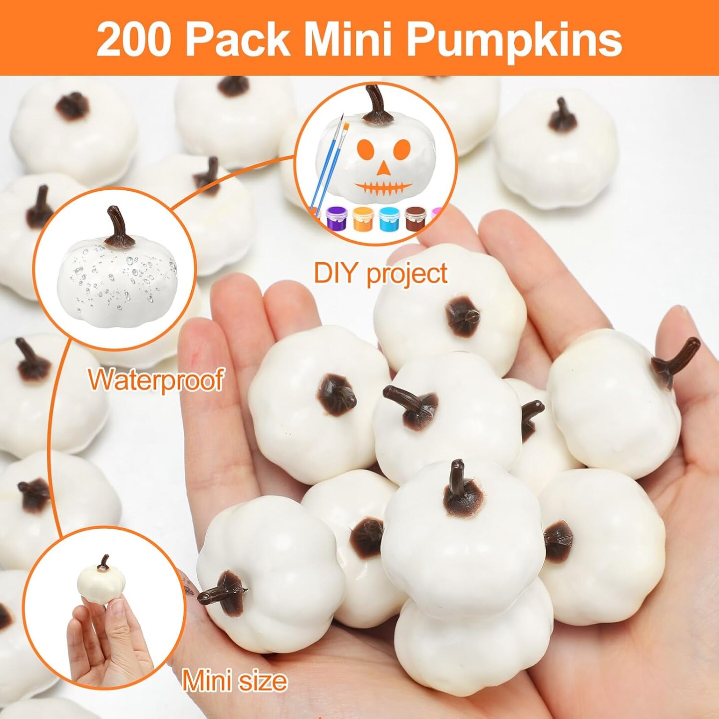 Thanksgiving Mini DIY Pumpkin Fall Decorations