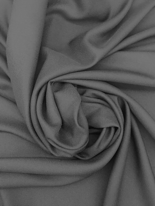 1 Yard Black Gabardine Polyester Fabric for Pants, Suits, Jackets, Uniforms, Crafts 59/60 Inch Width