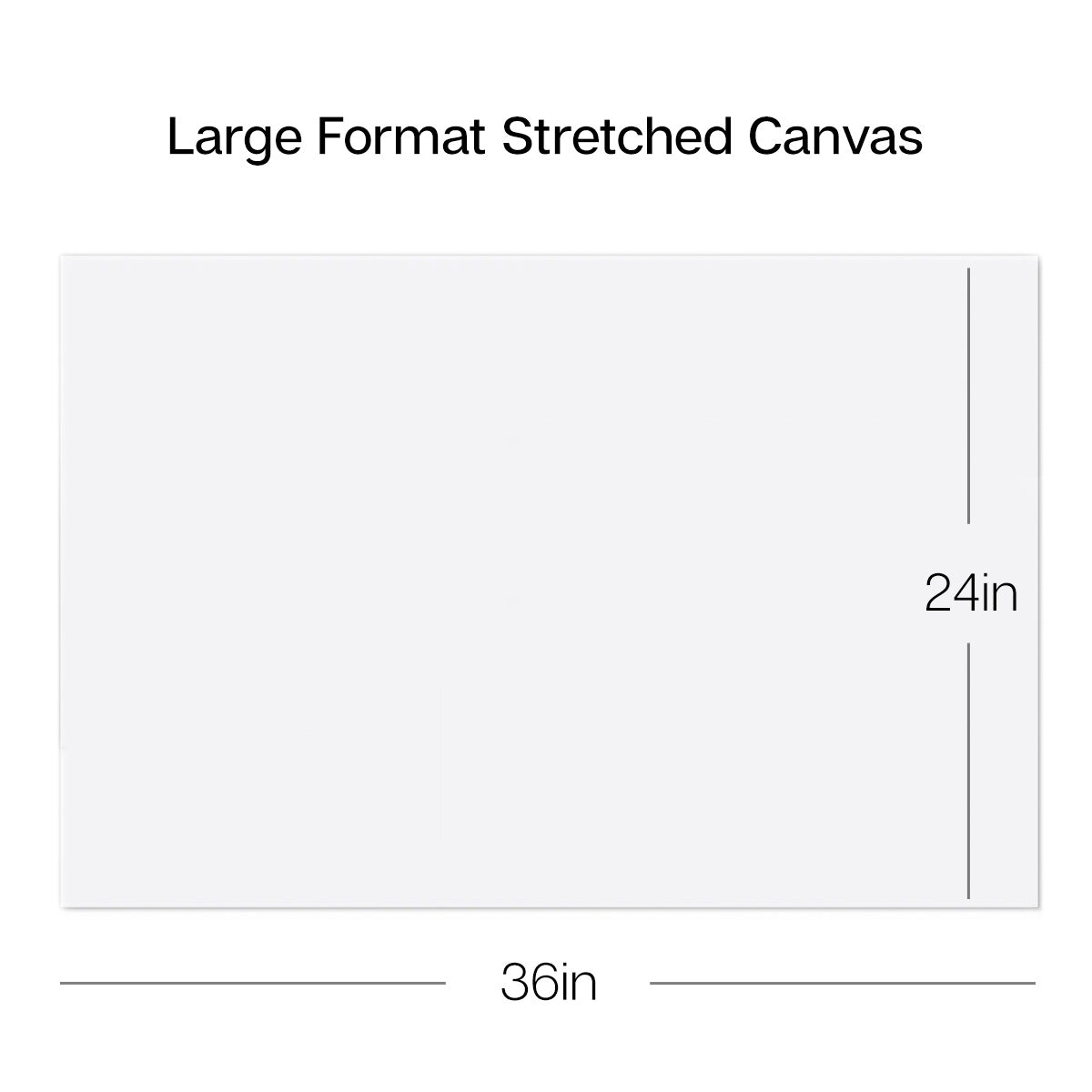 KINGART&#xAE; Stretched Canvas 24&#x22; x 36&#x22;, 2-Pack