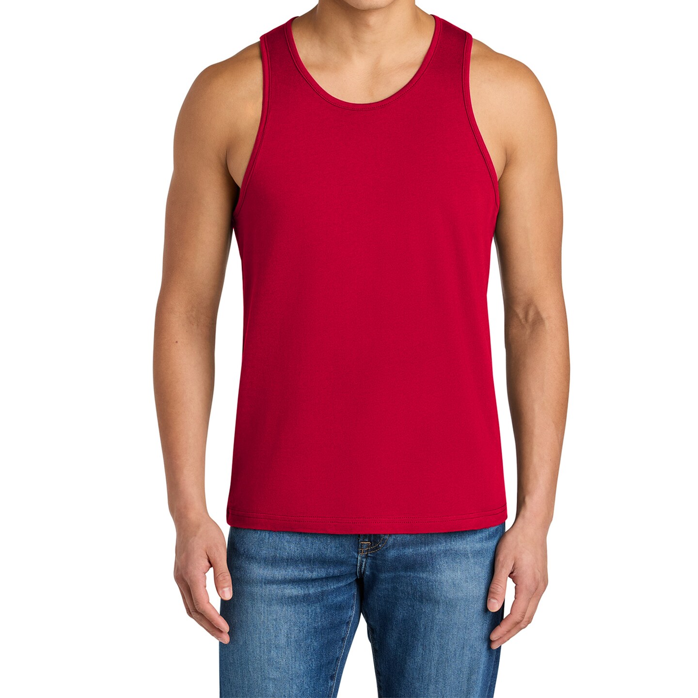Next Level Men’s Cotton Muscle Tank, Casual Sleeveless Tank Top Blanks for DIY Crafting