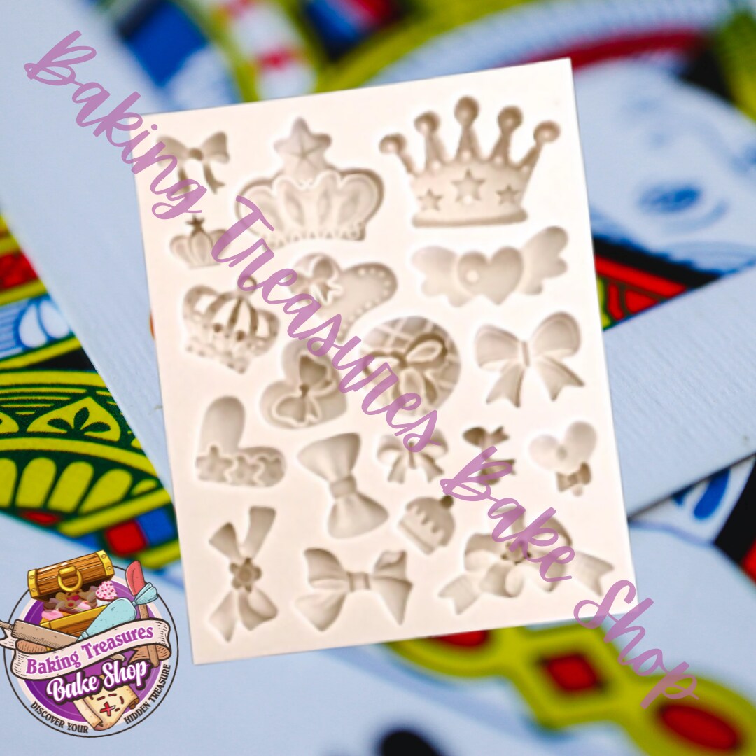 Bow &#x26; Crown Silicone Mold