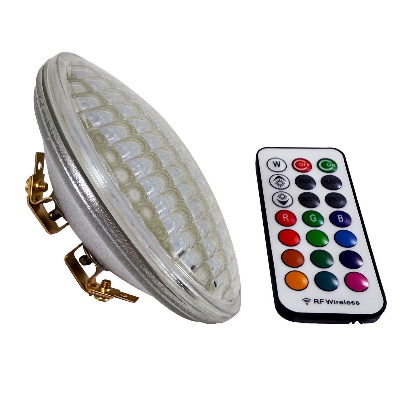 5w LED PAR36 RGB Color Changing Light Bulb with Remote