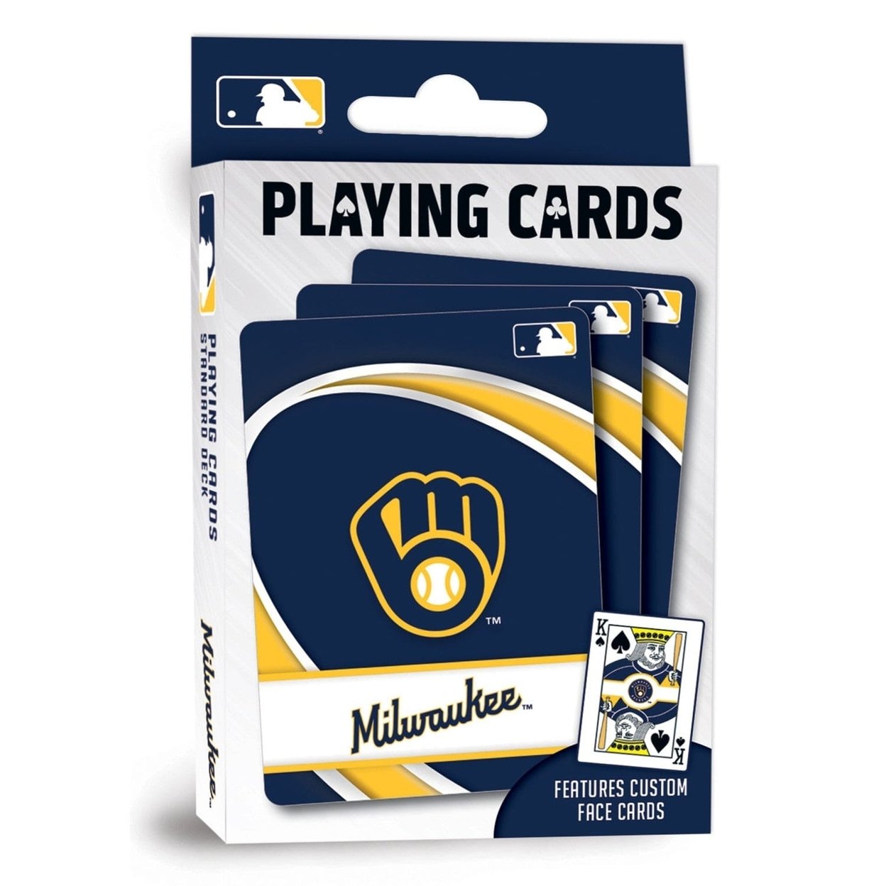 Milwaukee Brewers Playing Cards 54 Card Deck Officially Licensed Mlb Team Cards