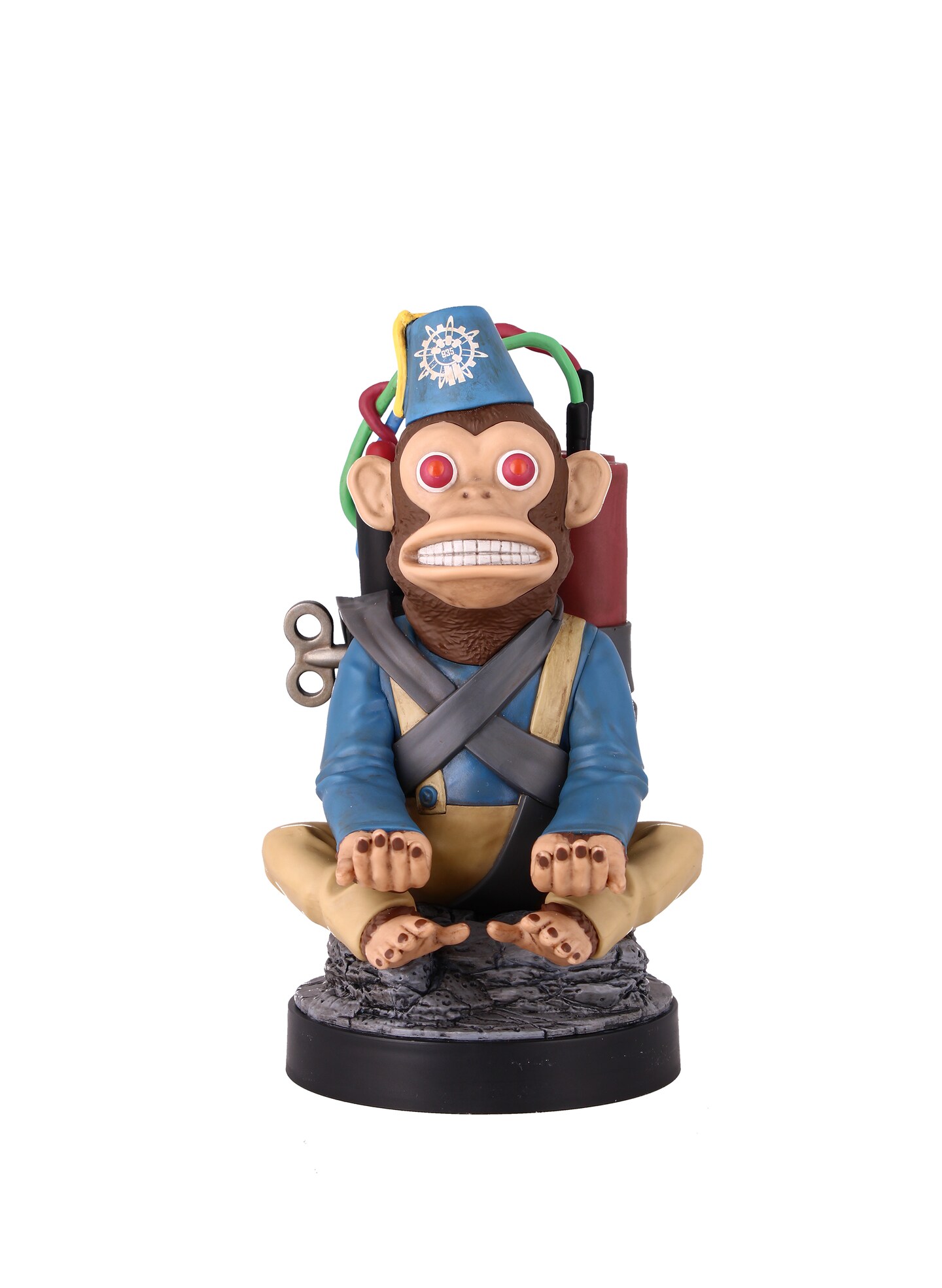 Exquisite Gaming: Call of Duty: Monkeybomb - Original Mobile Phone &#x26; Gaming Controller Holder, Device Stand, Cable Guys, Licensed Figure