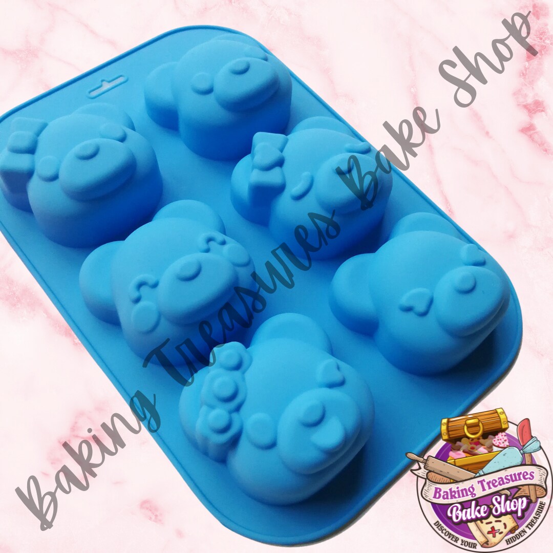 Bears Girl &#x26; Boy Silicone Mold