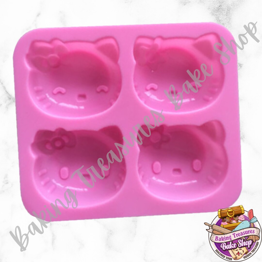 Cute Cat HK Silicone Mold #3