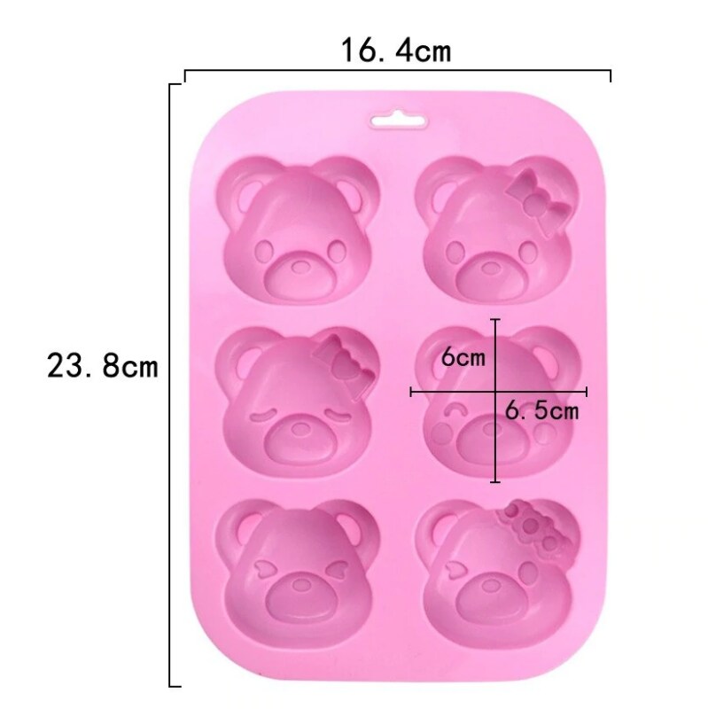Bears Girl &#x26; Boy Silicone Mold