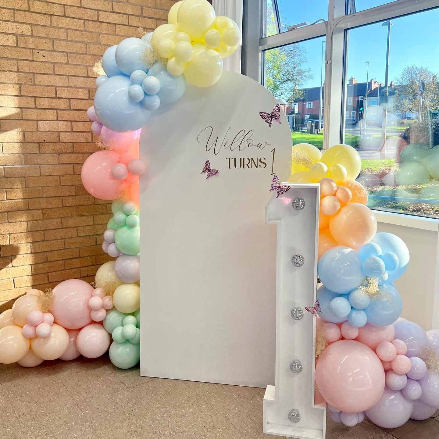 Pastel Balloons, 60 PCS Pastel Latex Balloons, 12 Inch Macaron Pink Blue Purple Green Yellow Orange Color Balloon Gold Confetti for Birthday Baby Shower Wedding Rainbow Pastel Party Decorations