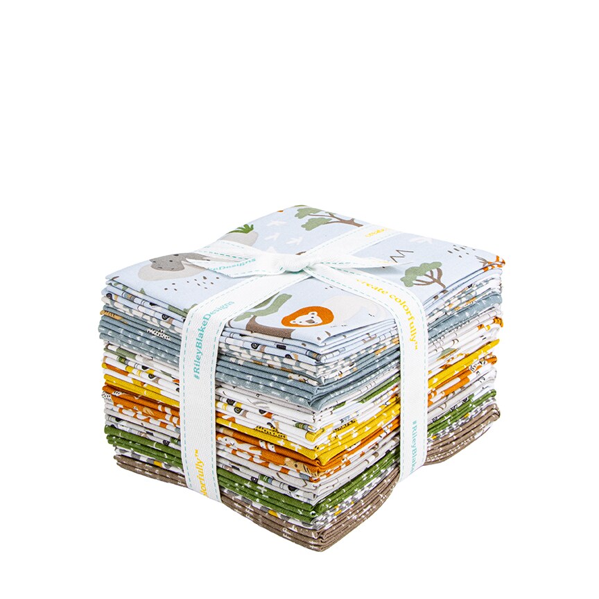 Leo & Savannah Fat Quarter Bundle by Riley Blake (FQ-17540-21)