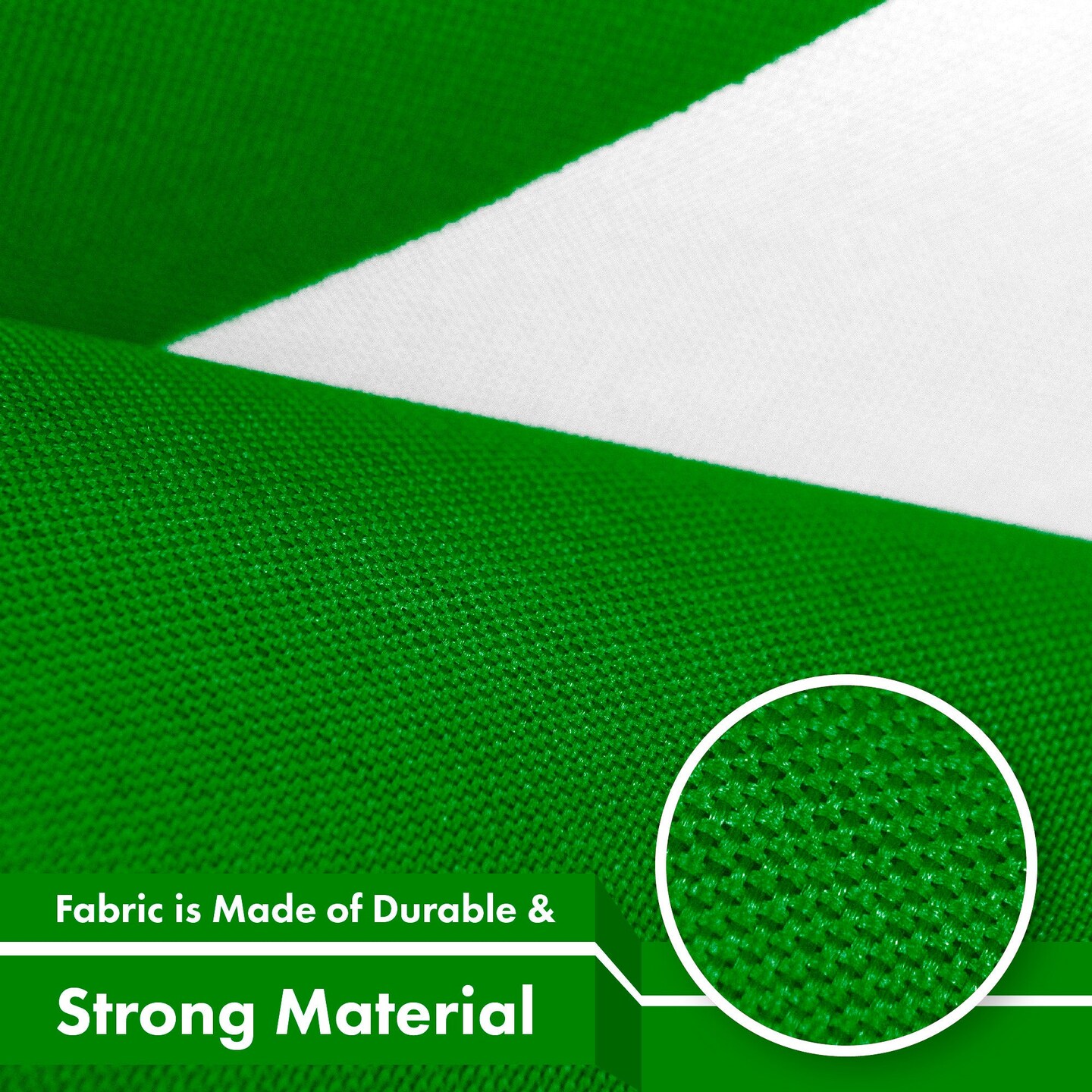 Nigeria (Nigerian) Flag 150D Printed Polyester 3x5 Ft