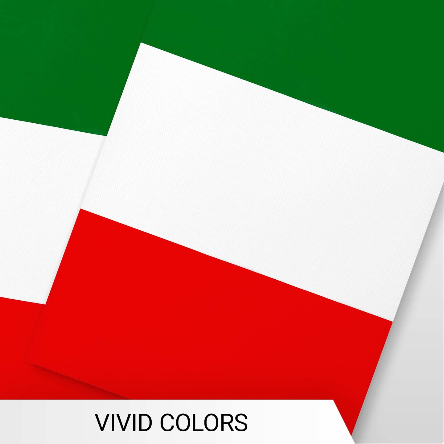 G128 Italy Italian Bunting Banner | Flag 8.2 x 5.5 Inch, Full String 33 Feet | Printed 150D Polyester, Decorations For Bar, School, Festival Events Celebration
