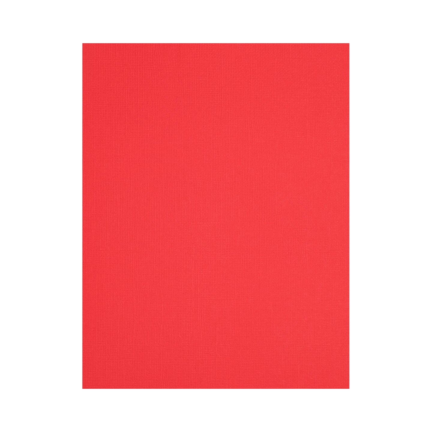 Cdstk Muslin 8.5x11 73lb 25pc Pk Cherry Red UPC