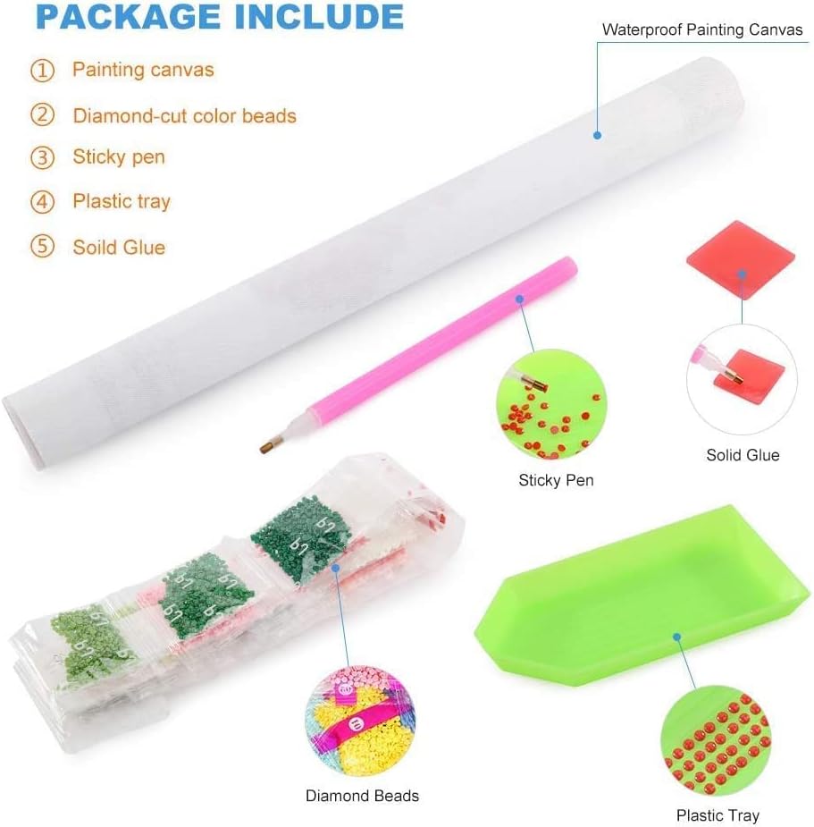 Van Gogh Starry Night Cat Diamond Painting Kits for Adults 12 x 16 x 0.1 inches