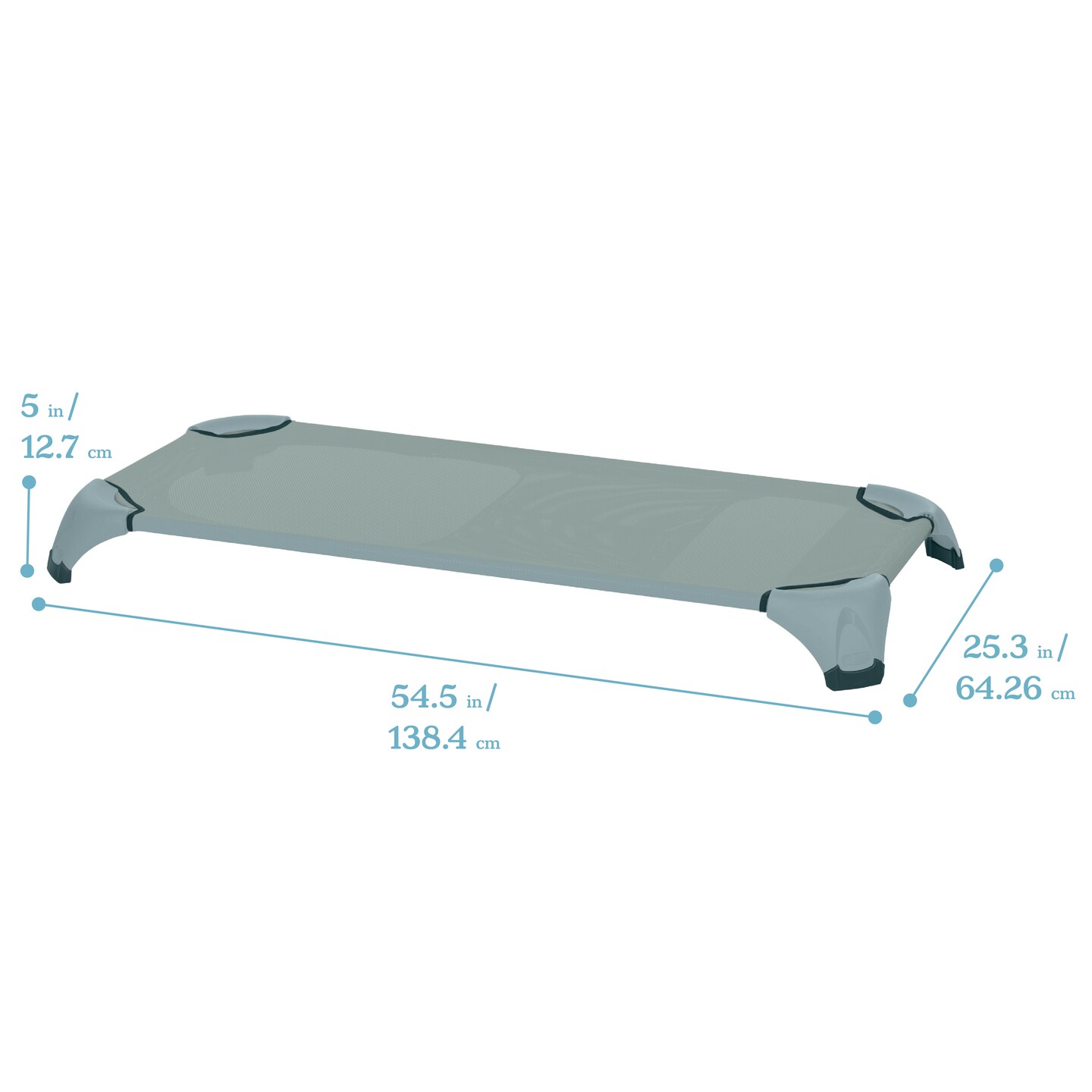 Stackable Cozy Cot with Blanket and Pillow Storage, Ready to Assemble, 6-Pack