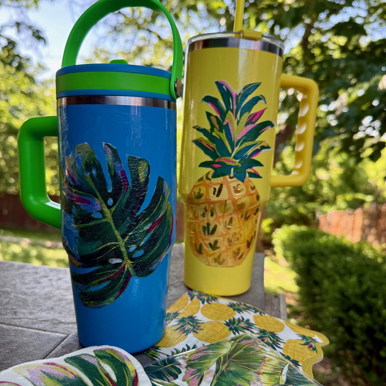 Decoupage Tumblers and More