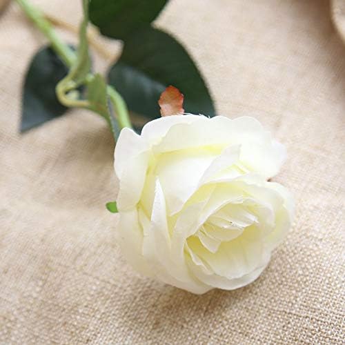 Artificial Silk Flowers Realistic Roses Tabletop