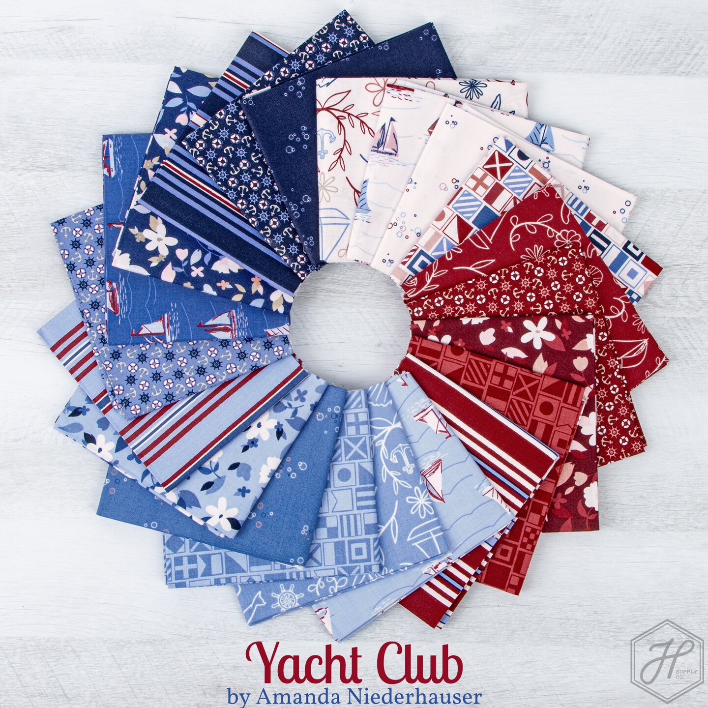 Yacht Club 5&#x22; Square Pack