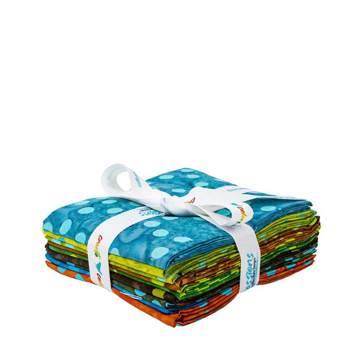 Expressions Batiks Elementals Fat Quarter Bundle in Polka Pop A by Riley Blake Designs for Riley Blake (FQ-21401A-9)