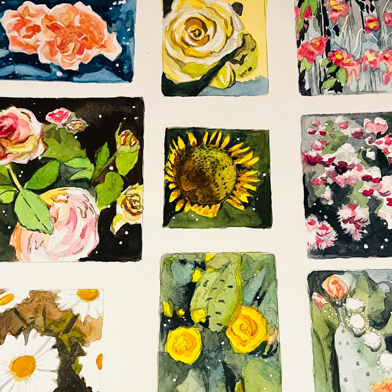 30 Watercolor Flower Studies for Painting Practice, Part II - NEW TIME!