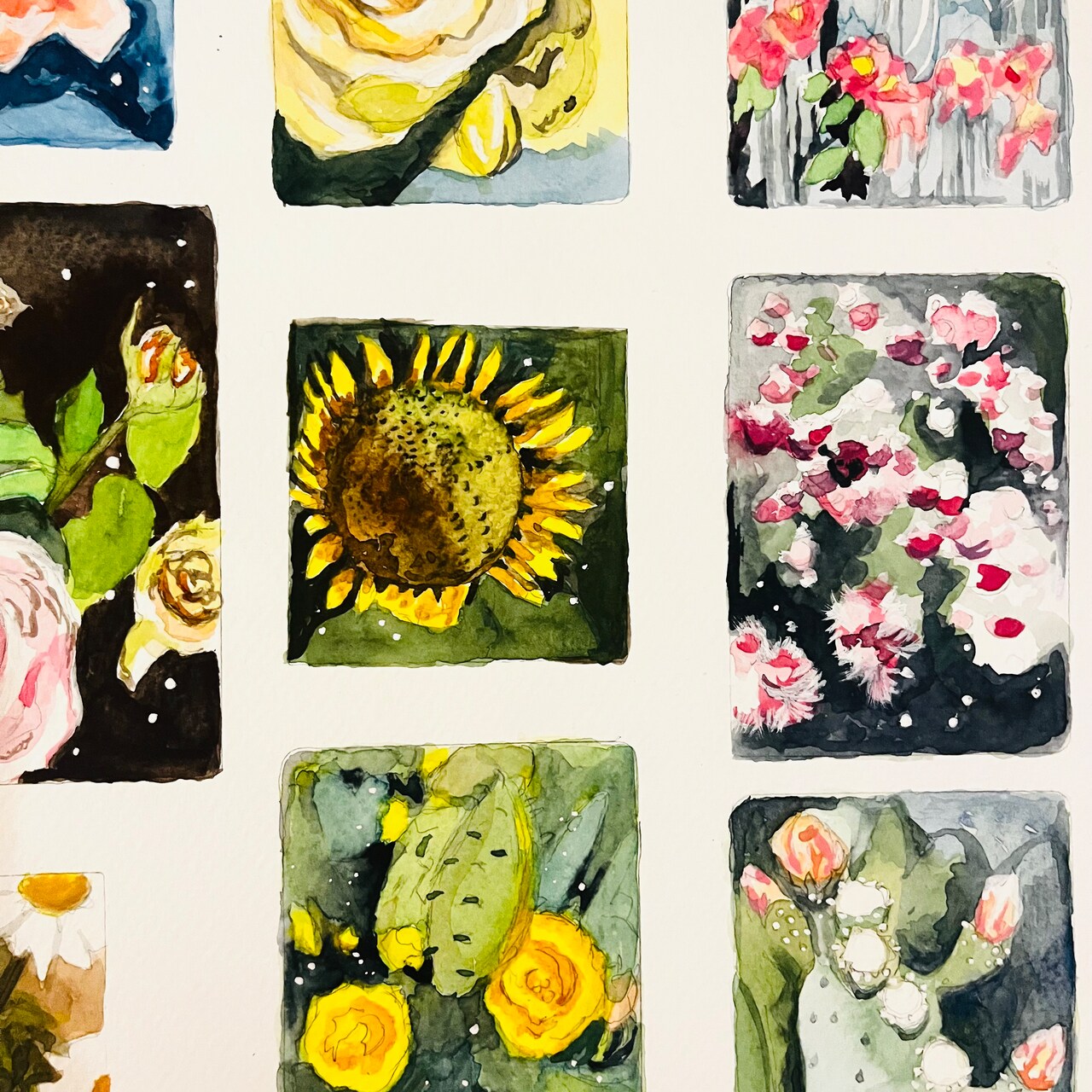 30 Watercolor Flower Studies for Painting Practice, Part II - NEW TIME!