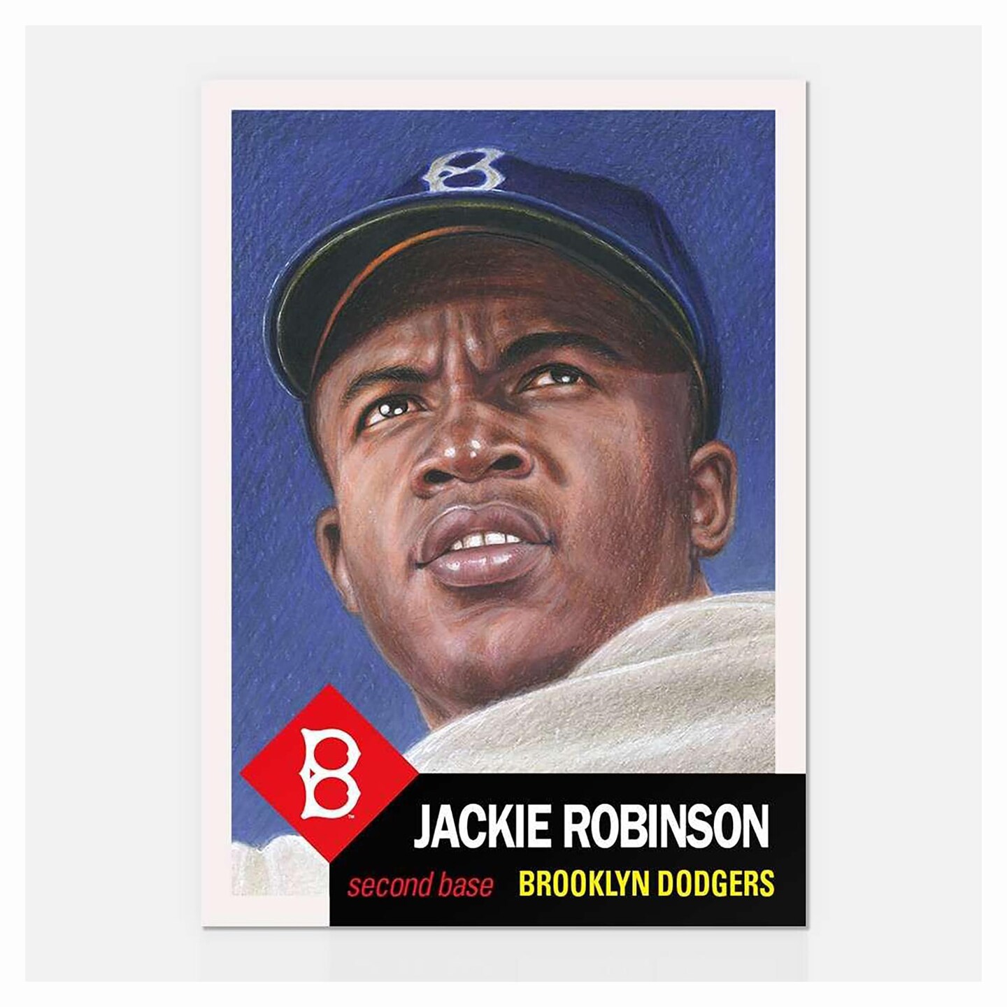 MLB Topps Living Set Card #42 | Jackie Robinson, Color: Multicolor