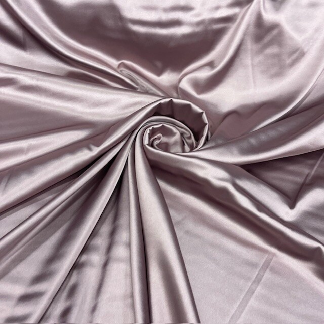 1 Yard Stretch Charmeuse Satin Fabric Silky Smooth 2-Way Stretch for Bridal Gowns 60 Inch Width
