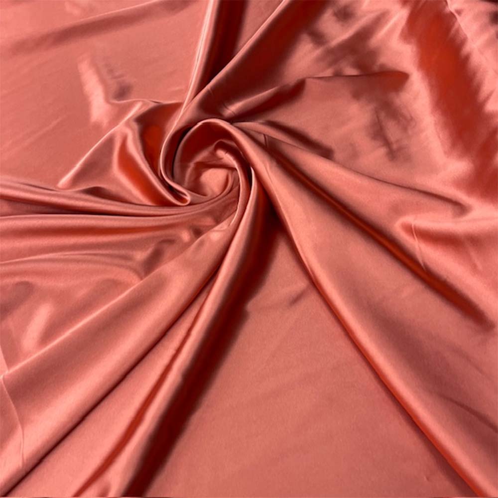 1 Yard Premium Bridal Satin Fabric Glossy Soft Material for Gowns 60 Inch Width