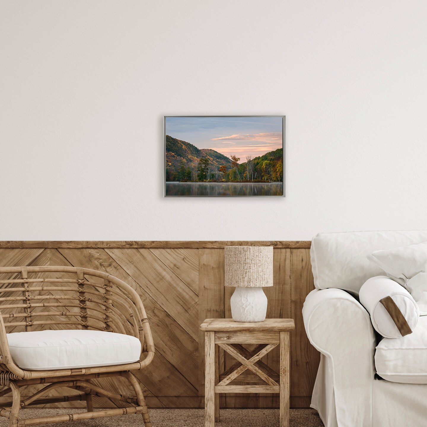 Stupell Industries Nature's Change Reflection Floating Frame, design by James Rodewald