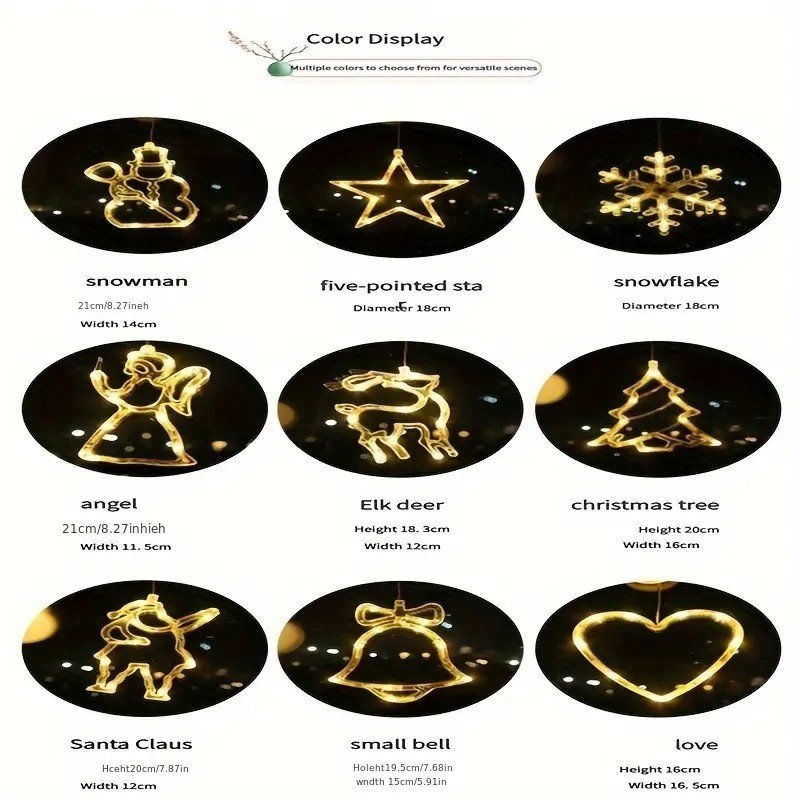 Edge Collections - Gold - Battery-Powered LED Storefront Decorations ...