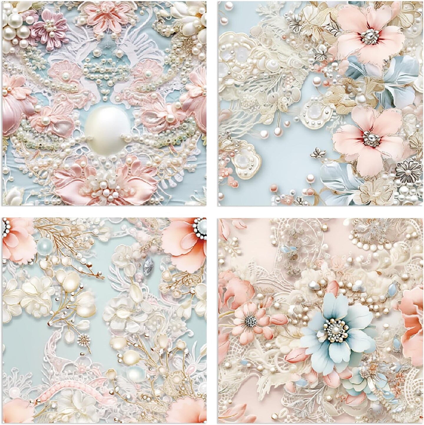 Mother’s Day Card Making Scrapbook Paper Pad 6x6 – 24 Sheets Single-Sided Decorative Cardstock for DIY Greeting Cards, Journals, Planner & Craft Projects
