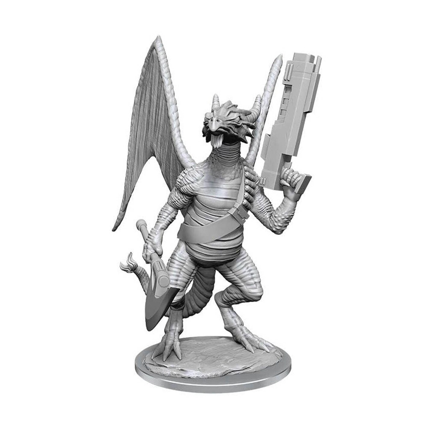 Starfinder Deep Cuts Unpainted Miniatures | Dragonkin