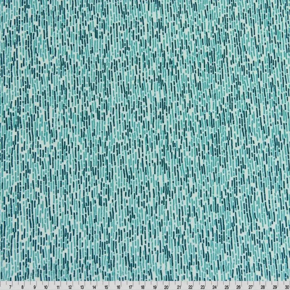 Green Spearmint Dash Cuddle Extra Wide Fabric per yard