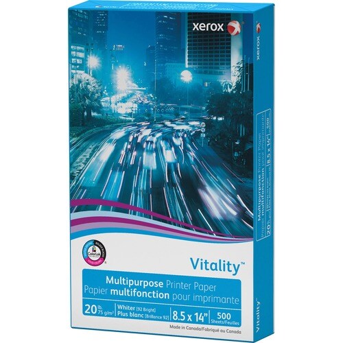Xerox Copy Paper-20 lb.-8.5 in. x 14 in White