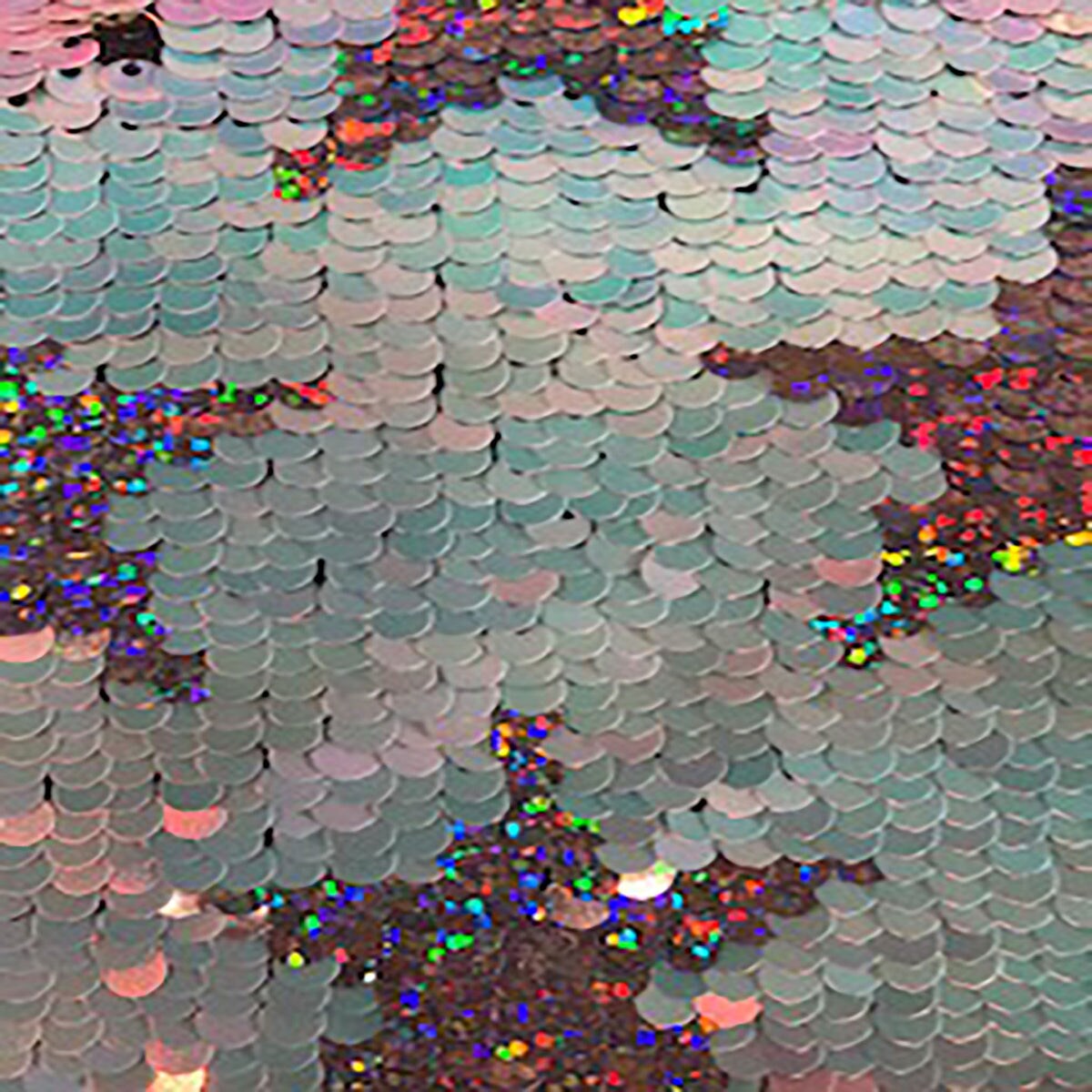 1 Yard Reversible Star Sequin Poly Spandex Fabric for Dancewear Costumes and Craft Decor 56/54 Inch Width