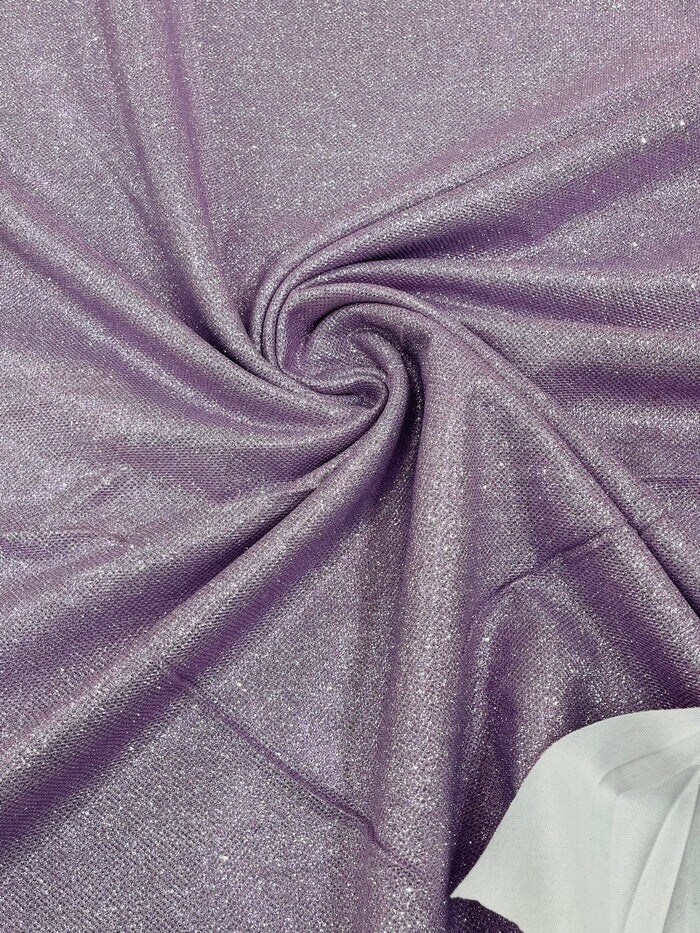 1 Yard Sparkly Glitter 4 Way Stretch Fabric Polyester Spandex Shimmer Material 58-60 inches width