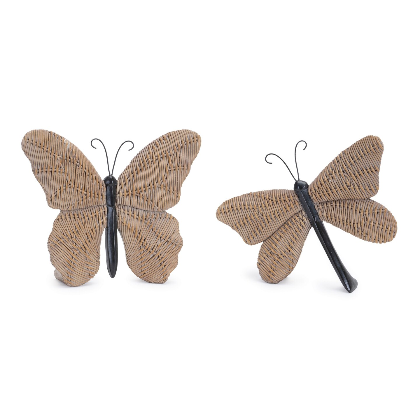 Melrose Butterfly and Dragonfly Shelf Sitter Figurines - 7.5&#x22; - Set of 4