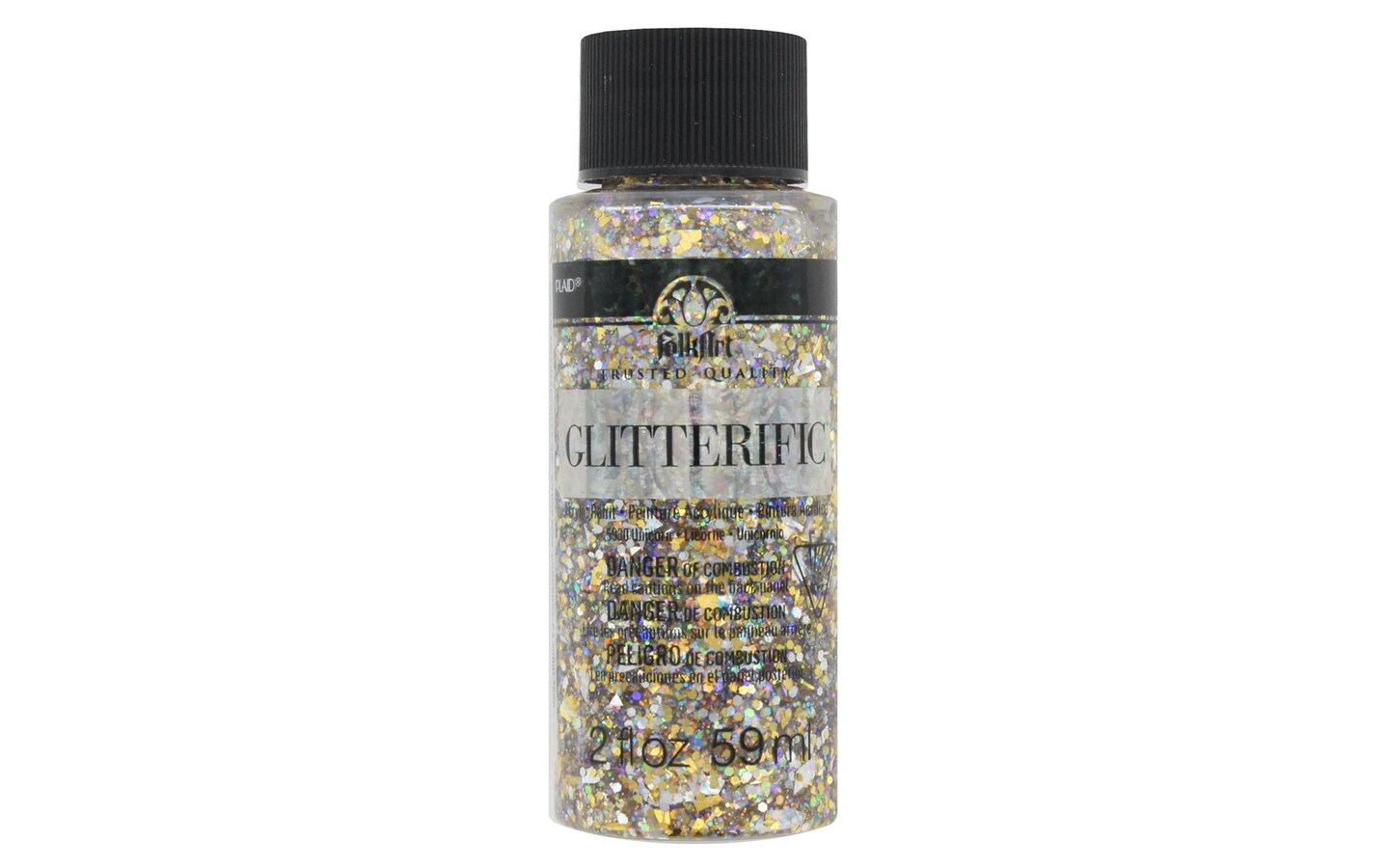 Plaid FolkArt Glitterific Paint 2oz Unicorn