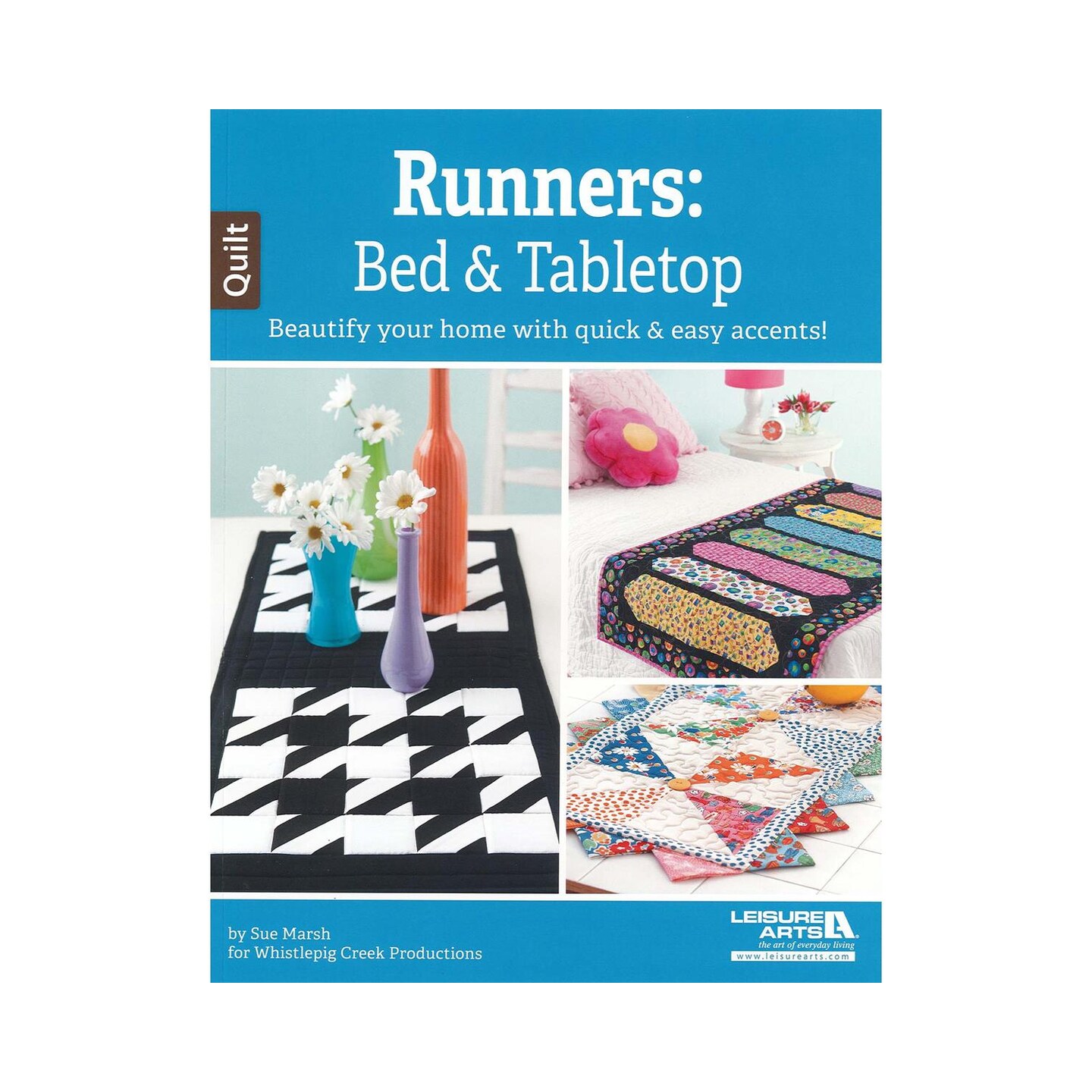 Leisure Arts Runners Bed And Tabletop Quilting Book, Quilting Books, Quilt Books, Quilt Patterns For Quilting, Patterns, Books And Patterns, Pattern Books
