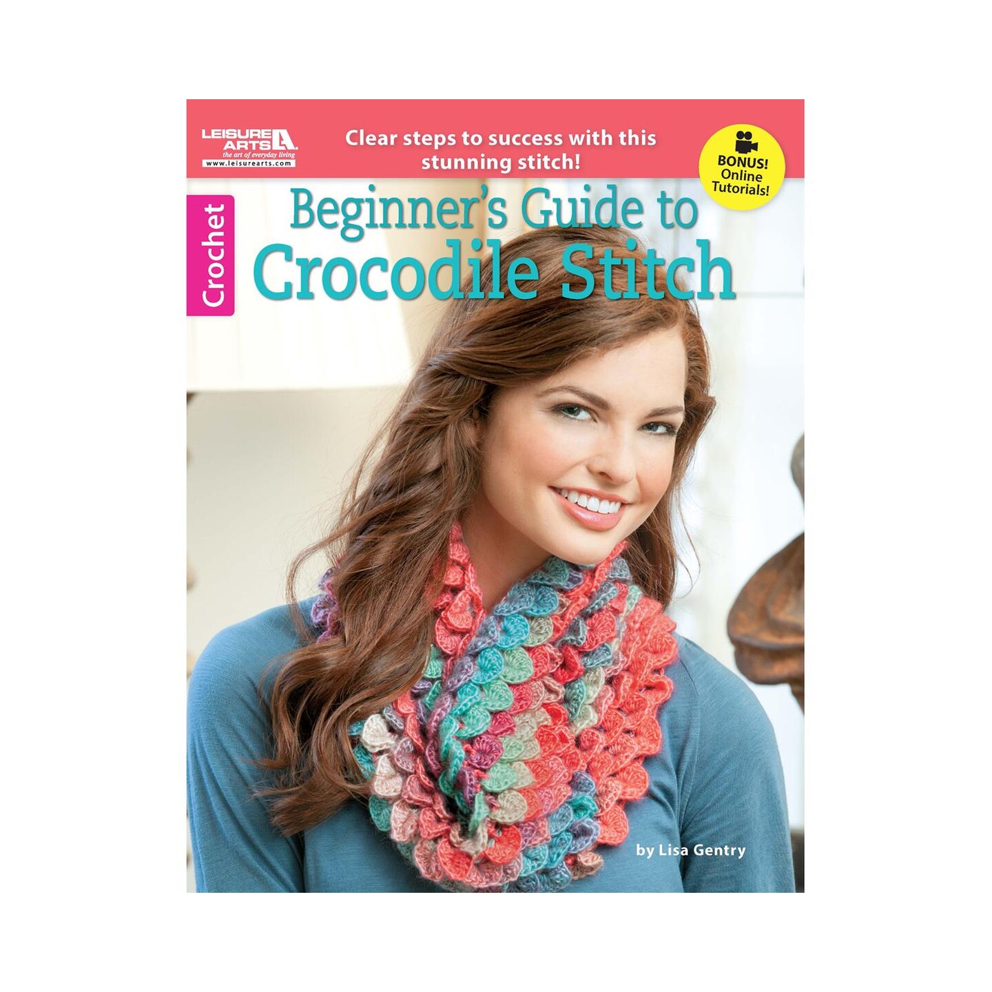 Leisure Arts Beg Guide Crocodile Stitch Crochet Book, Crochet Book, Pattern Books, Books Patterns, Patterns, Stitch Patterns For Beginners